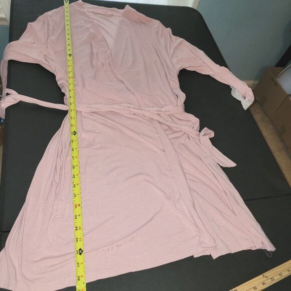 Haven Well Within Talbots Blush Robe & Pants Set XL - Picture 5 of 9